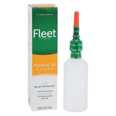 Enema Fleet 4.5 oz. 100% Strength Mineral Oil USP- Default Title