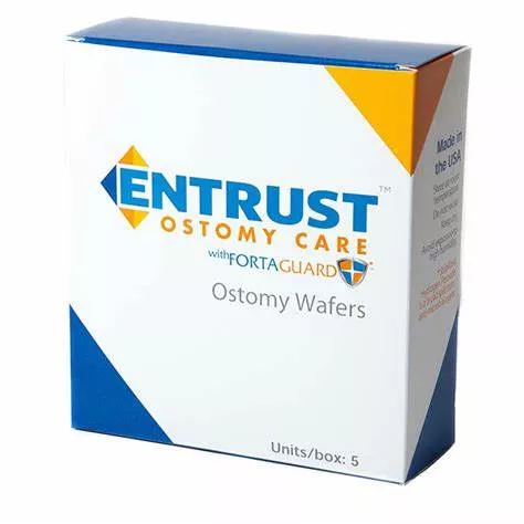 Entrust 4" X 4" Wafer, Extended Wear, 2-1/4" Cut-to-fit, Dual Hc- Box of 5
