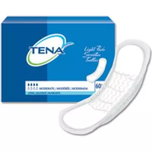 Essity 41409 - Bladder Control Pad TENA ProSkin™ Moderate Long 12 Inch Length Moderate Absorbency Dry-Fast Core™ One Size Fits Most