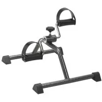 Fabrication Enterprises 10-0710 - Pedal Exerciser CanDo Portable Adjustable Resistance Levels 11 X 17 X 22 Inch Black / Gray