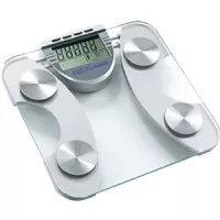 Fabrication Enterprises 12-1190 - Body Anylizer Scale Stand On Baseline Digital Display 330 lbs. Glass