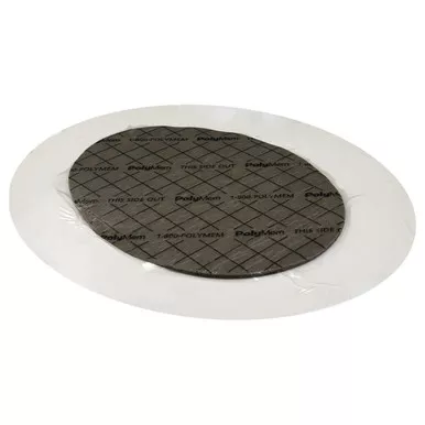 Ferris 1245 - Polymem Oval Silicone Border Silver Dressing, 5" x 3.5"