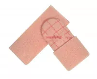 Ferris 4402 - Foam Dressing PolyMem 2.2 to 2.6 Inch Circumference Finger / Toe Non-Adhesive without Border NonSterile