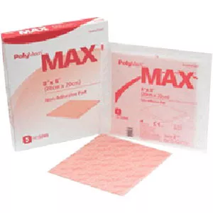 Ferris 5088 - Foam Dressing PolyMem Max 8 X 8 Inch Square Non-Adhesive without Border Sterile