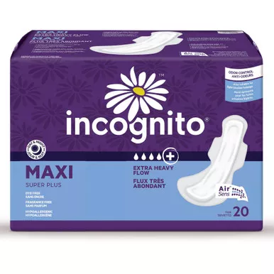 First Quality 10006604 - Incognito Multi-Channel Maxi, Extra Heavy