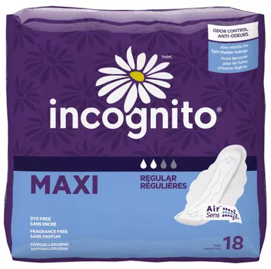 First Quality 10006610 - Incognito Maxi with Wings, Regular