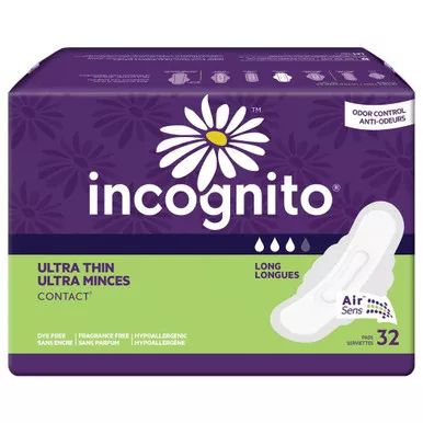 First Quality 10006615 - Incognito Ultra Thin with Wings, Long Super