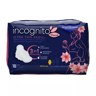 First Quality 10006619 - Incognito Ultra Thin with Wings, Regular
