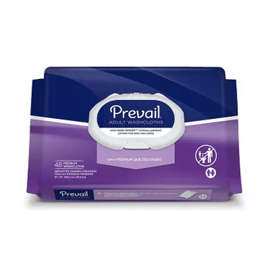 First Quality WW-910 - Personal Wipe Prevail Soft Pack Aloe / Vitamin E / Chamomile Fresh Scent 48 Count