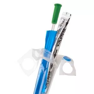Flocath Quick Hydrophilic Coude Catheter, 12 Fr 16"- 1 Each