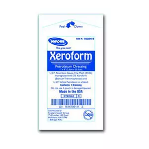 Gentell 71164 - Impregnated Non-Adherent Xeroform Gauze 2" x 2"