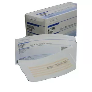 Gentell TS3103 - Suture Strip Flexible Wound Closure Strip 1/2" x 4"