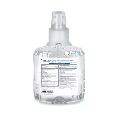 Gojo 1944-02 - Antimicrobial Soap PROVON Foaming 1,200 mL Dispenser Refill Bottle Floral Scent