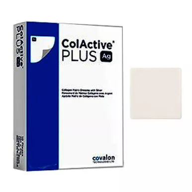 Hartmann 10330000 - ColActive Plus Ag Collagen Dressing 2" x 2"