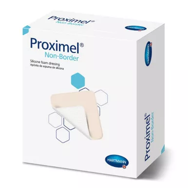 Hartmann 15713103 - Proximel Silicone Foam Dressing with No Border, 6" x 6"