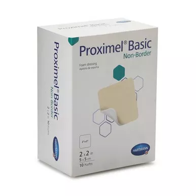 Hartmann 15713106 - Proximel Basic Non-Bordered Foam Dressing, 2" x 2"
