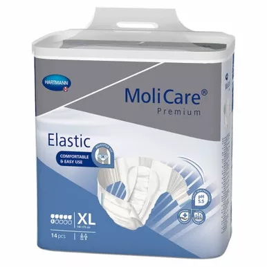 Hartmann 165274 - MoliCare Premium Elastic Brief 6D, X-Large 55" - 68"