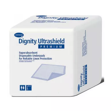 Hartmann 333602 - Disposable Underpad Dignity 23 X 36 Inch Fluff / Polymer Light Absorbency