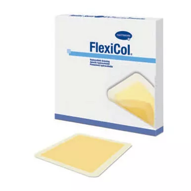Hartmann 48640000 - FlexiCol Hydrocolloid Dressing, 4" x 4"