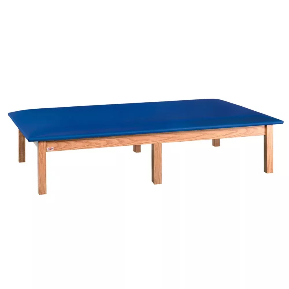 Hausmann Upholstered Mat Platform Mat Platform, 4 x 7, Natural Oak/Grey - 72780/NATOAK/GREY