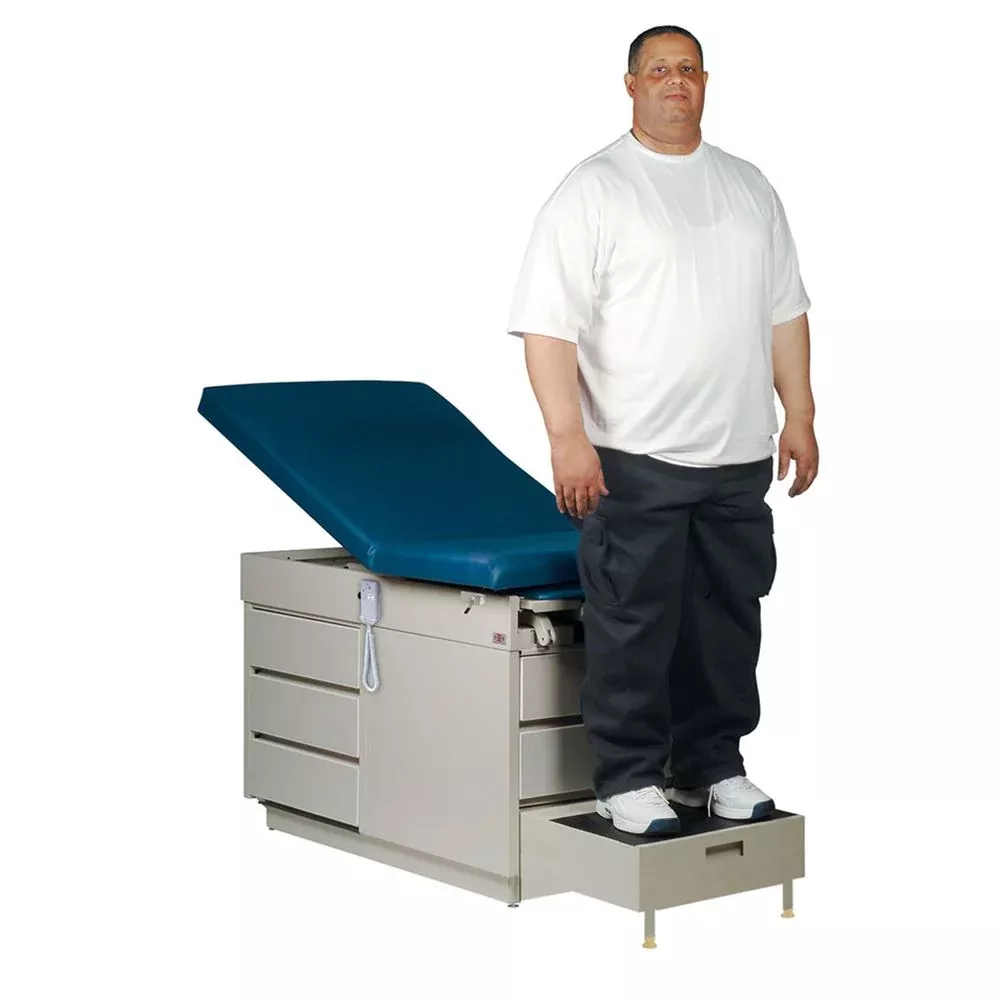 Hausmann X-L Power-Back Exam Table Exam Table, Black - 925577/BLACK/NA