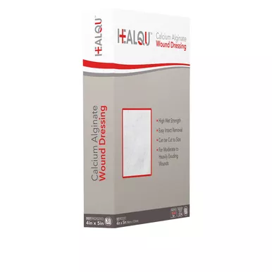 Healqu 9020203 - HEALQU Calcium Alginate Dressing (4 x 5)
