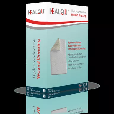 Healqu 9021122 - Healqu Hydroconductive Wound Dressing 2 x 2