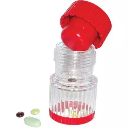 Healthsmart Pill Crusher, Red- 1 Each