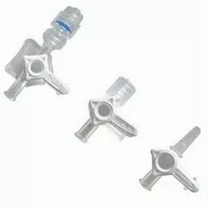 High Pressure Three Way Stopcock, Case/50- Box of 50