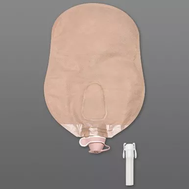 Hollister 18913 - Urostomy Pouch New Image™ Two-Piece System 9 Inch Length Drainable, 2-1/4", Beige (2 Sided comfort Panel)