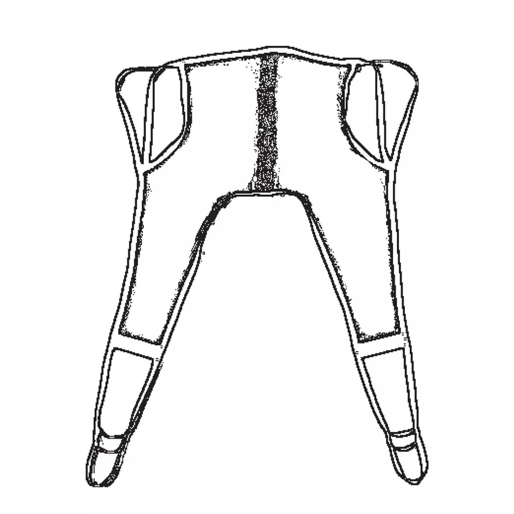 Hoyer Nylon Mesh Bath Sling Hoyer Nylon Mesh Bath Sling, Large - 77517