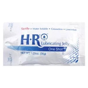 HR Pharmaceuticals 205-576 - HR Sterile Lubricating Jelly 1.25 oz One Shot Bulk Pack