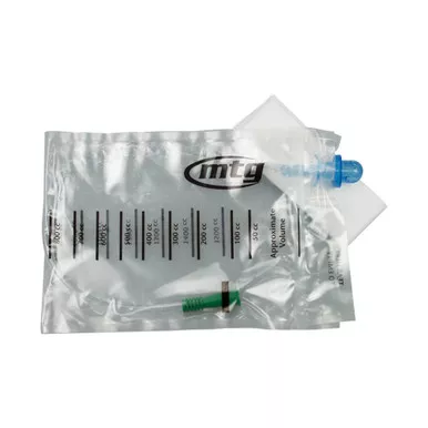 HR Pharmaceuticals 22714 - Jiffy Cath Soft Coude Closed System Intermittent Catheter, 14 Fr, 16" Due to Covid-19 related supply shortages, product may not contain gloves