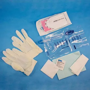 HR Pharmaceuticals 42414 - Intermittent Catheter Kit MTG Cath-Lean Female 14 Fr. Without Balloon Silicone