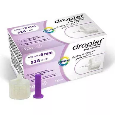 HTL-Strefa, 8311 - Droplet Pen Needle 31G (0.25mm) x 6mm (100 count)