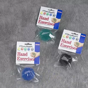 Hygenic 26043 - THERA-BAND Hand Exercisers, X-Large, Green, Medium