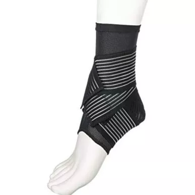 Hygenic 760341 - Active Ankle 329 Black, Medium