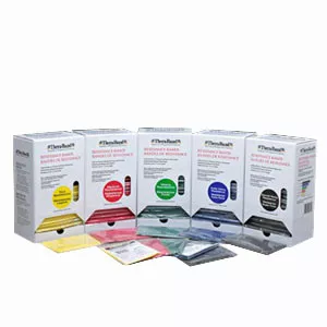 Hygenic HYG246YEL - Theraband Dispenser Pack Thin 30-5Ft Bands