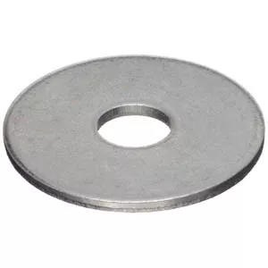Invacare 1002104 - Zinc-Plated External Lock Flat Washer 1/4" x 1/2" x 1/16"