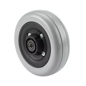 Invacare 1122066 - Wheel Caster Assembly, Grey Tire/Black Hub