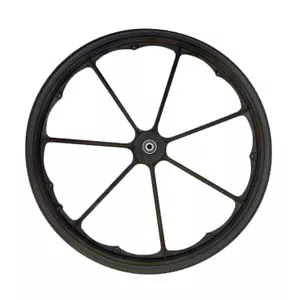 Invacare 1122726 - Rear Wheel Assembly 24", Corded Urethane