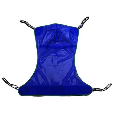 Invacare R111 - Reliant Full Body Sling without Commode Opening, Large, Green, Mesh