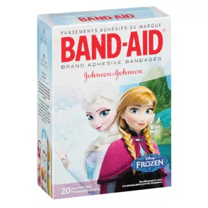 J&J 111631700 - Band-Aid Decorative Disney Frozen Assorted 20 ct.