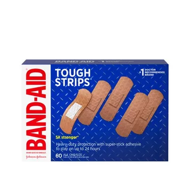 J&J 115567 - Band-Aid Tough Strips AOS 60 ct.