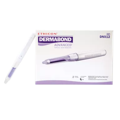 J&J DNX12 - Skin Adhesive Dermabond Advanced™ 0.7 mL Liquid Precision and Dome Applicator Tip 2-Octyl Cyanoacrylate