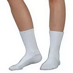 Juzo 5760ABXL06 - Silver Sole Support Sock, 12-16 mmhg, Xlarge,White