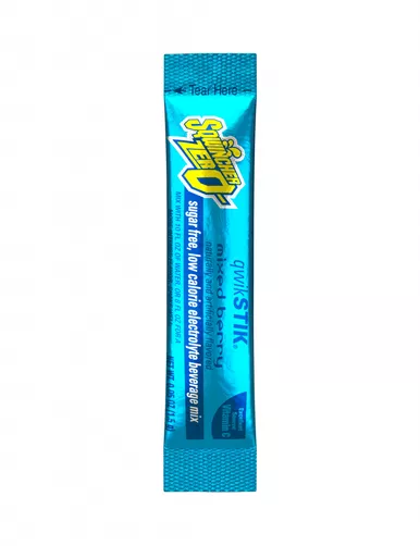 Kent Precision 159060101 - Sqwincher QwikStik Zero, Mixed Berry, 0.11 oz. Packets