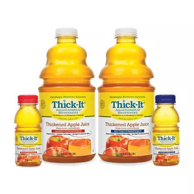 Kent Precision B454 - Thick-It AquaCare H2O Thickened Apple Juice Nectar Consistency, 1/2 Gallon