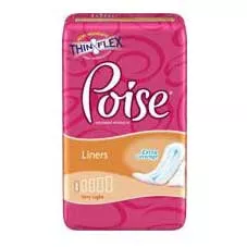Kimberly Clark 19308 - Poise Pantiliners Very Light 8-1/2" Long