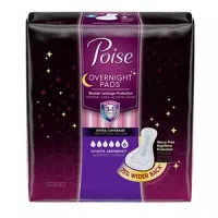 Kimberly Clark 46995 - Bladder Control Pad Poise 16.2 Inch Length Heavy Absorbency Sodium Polyacrylate Core One Size Fits Most